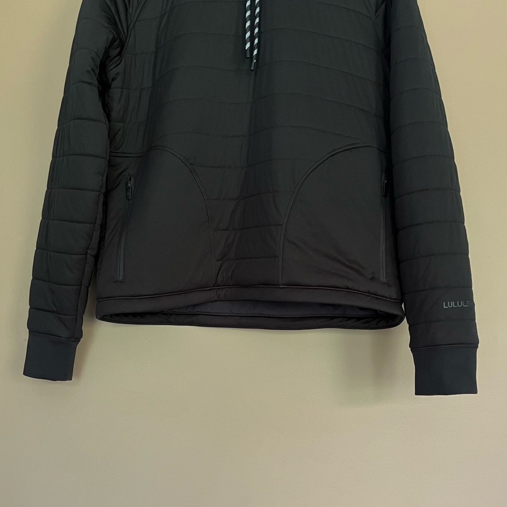 {Lululemon} Dynamic Movement Hoodie Pullover in Black - Womens 10 - Picture 3 of 11